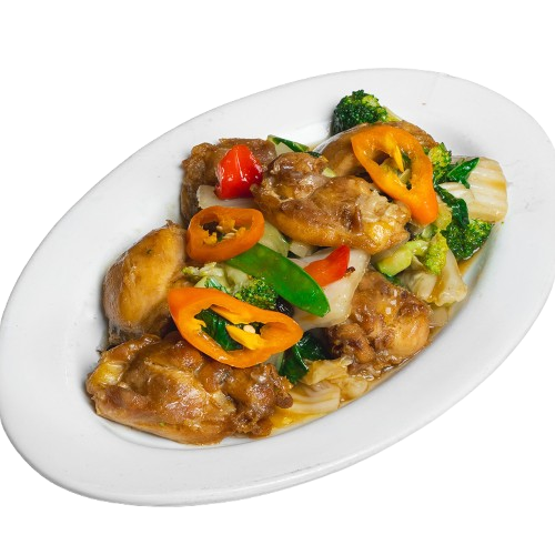 Pollo en Trozo con Tausi